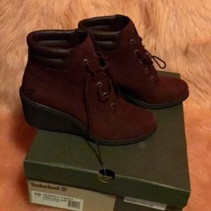 Women’s wedge heel Timberlands